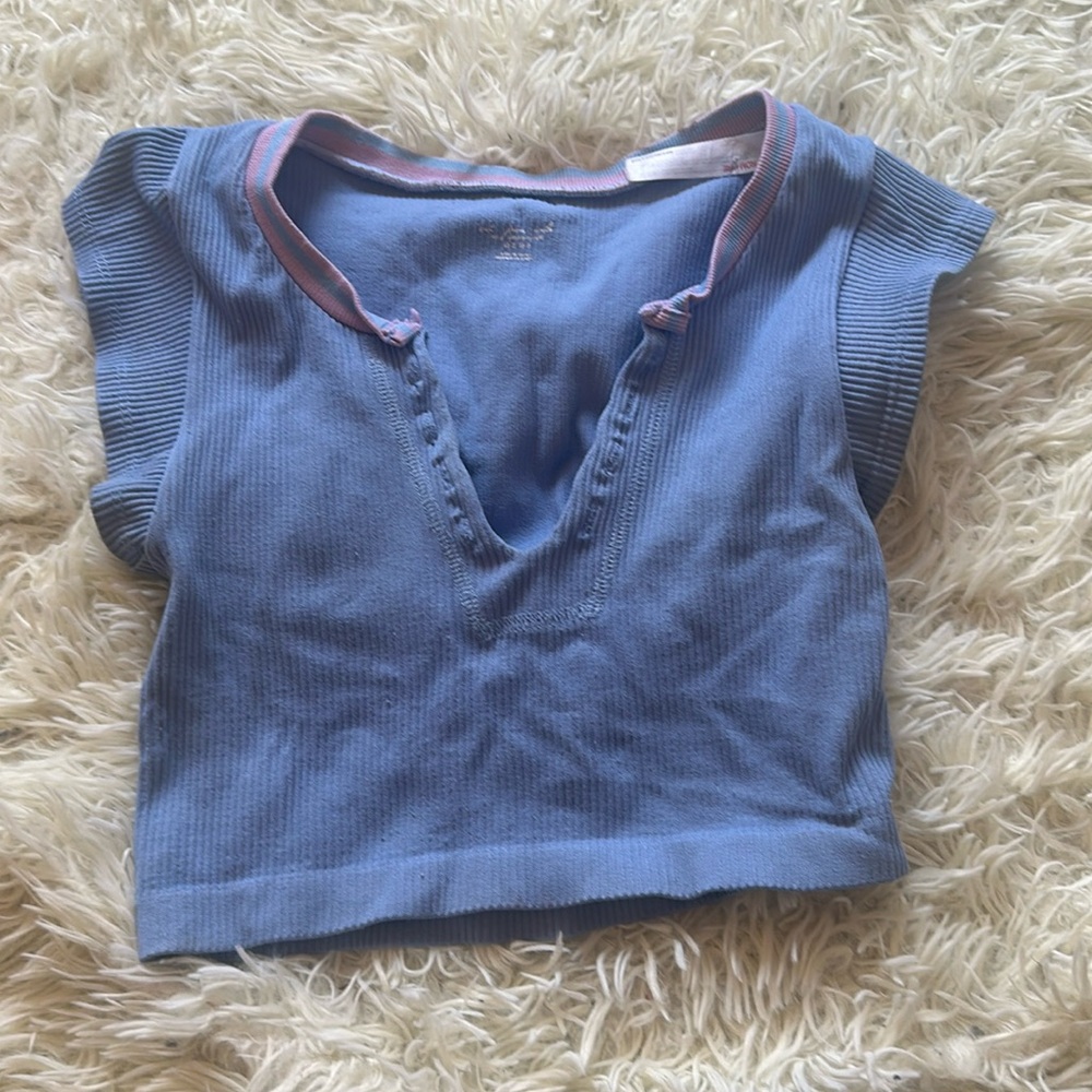 urban outfitters out from under blue top